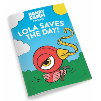 Lola Saves The Day Coloring Book