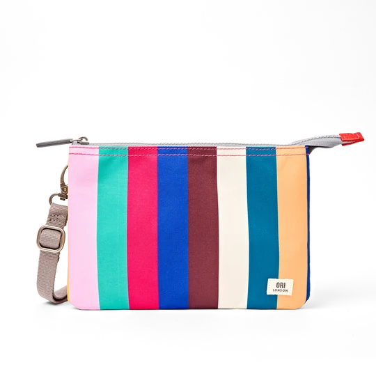 Carnaby Crossbody Bag Extra Large in Wide Multi Stripe