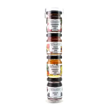 Gourmet Gift Tube - 4 Mini Jars