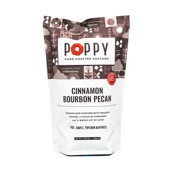 Cinnamon Bourbon Pecan Popcorn Market Bag