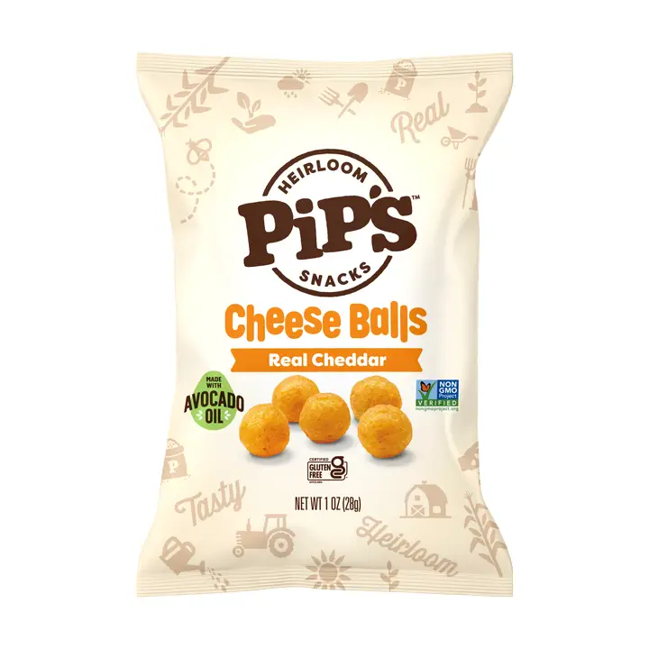 Cheddar Cheese Balls 1oz Snack Size