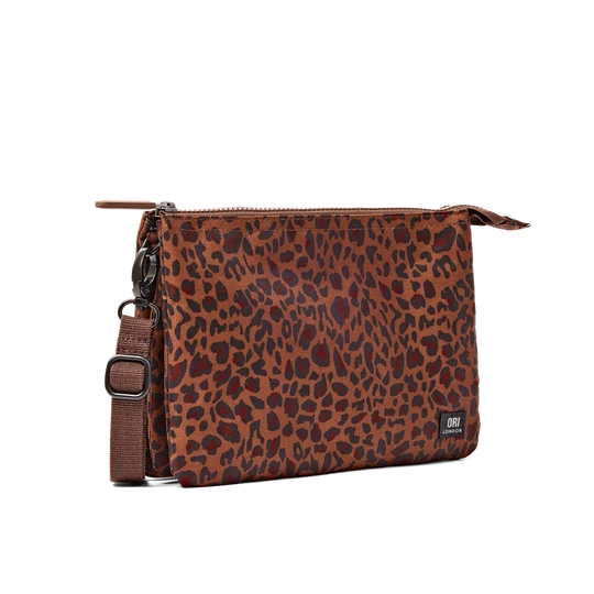 Carnaby Crossbody Bag Extra Large in Mini Leopard
