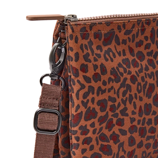 Carnaby Crossbody Bag Extra Large in Mini Leopard