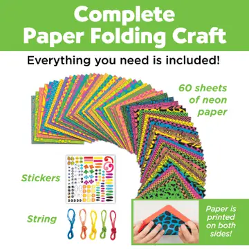 Origami Paper - Diy Craft Kit