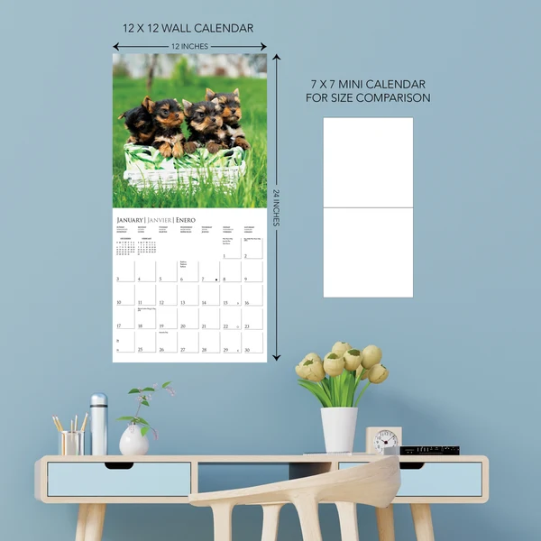 Puppy Love Wall Calendar
