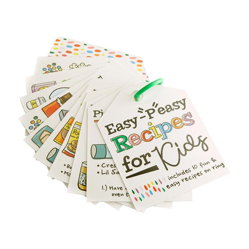 Little Chefs In The Kitchen Easy Peasy Recipe Card Ring