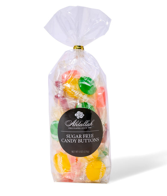 6oz Bag Sugar Free Hard Candy Buttons