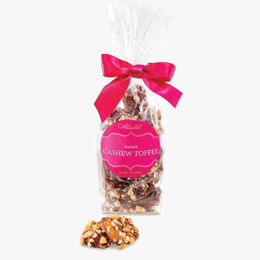 7oz Bag Spring Cashew Butter Toffee – Milk Chocolate