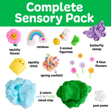 Sensory Pack Garden Friends Play Set