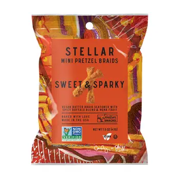 Stellar Pretzel Braids - Sweet & Sparky 1.5oz