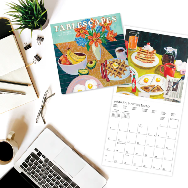Tablescapes Wall Calendar