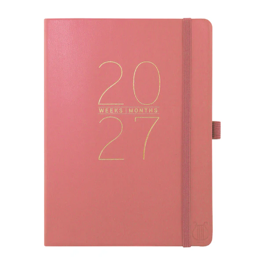 Apollo Collection Mauve 18-Month Vegan Leather Planner