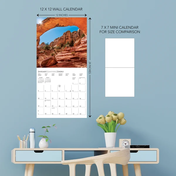 National Parks Wall Calendar