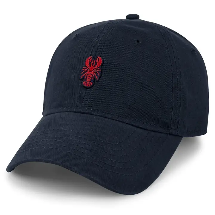 Mini Lobster Dad Hat | Navy / Dad Hat