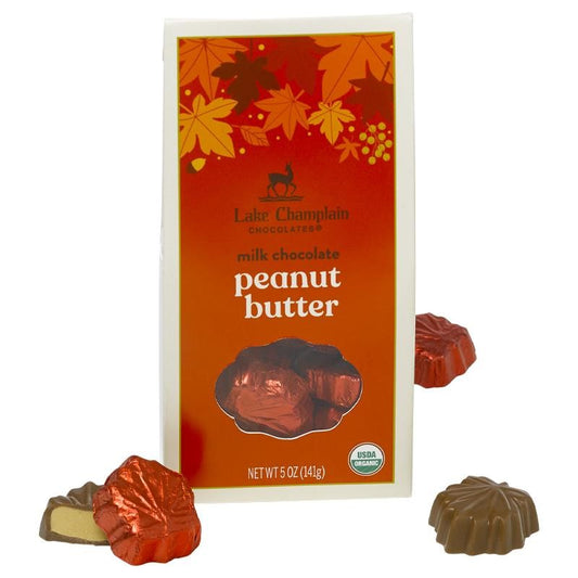 Milk Peanut Butter Organic Leaf Gift Box