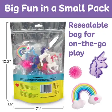 Sensory Pack Unicorn Play Set
