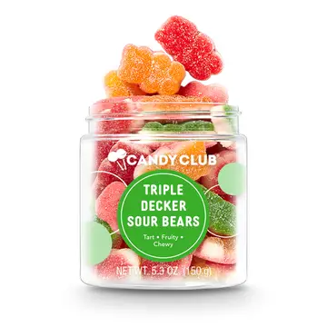 Triple-Decker Sour Bears Small Cup