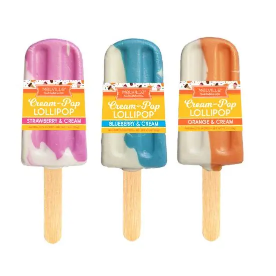 Cream-Pop Lollipops - Assorted