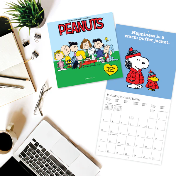 Peanuts...Happiness Is Mini Calendar