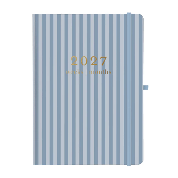 Stripes 18-Month Hardbound Planner
