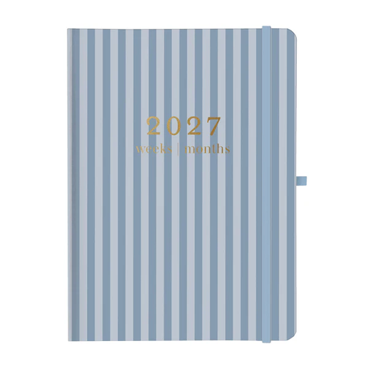 Stripes 18-Month Hardbound Planner