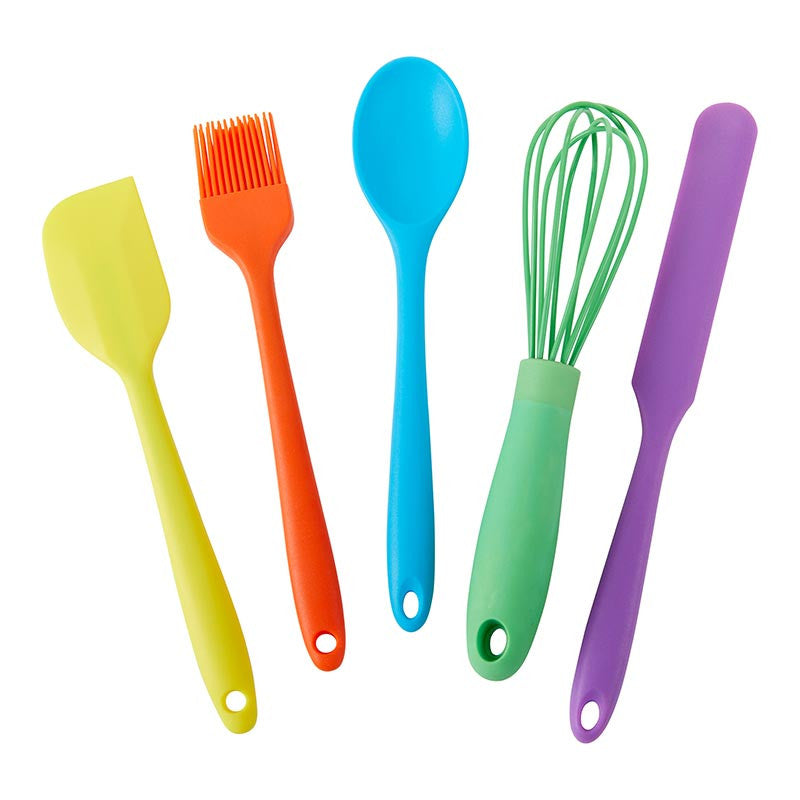 Little Chefs In The Kitchen 5pc Utensil Set