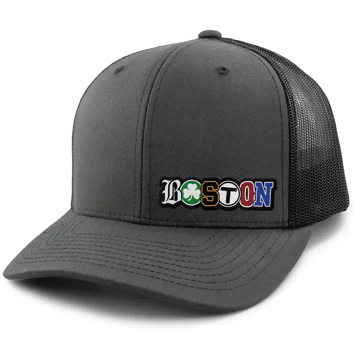 Boston Townie Pride Classic Snapback Trucker Hat