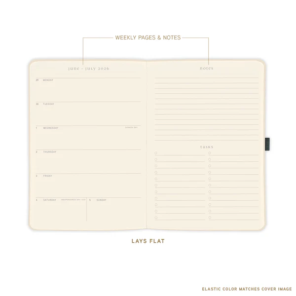 Stripes 18-Month Hardbound Planner