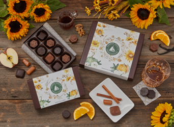 Fall Harvest Chocolates - 18 pc