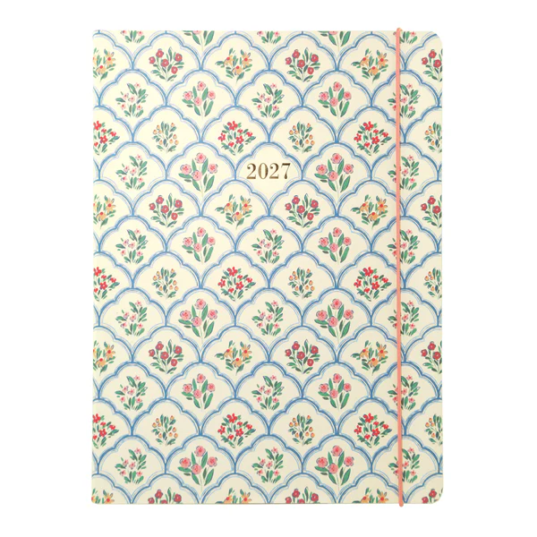 Floral 18-Month Monthly Planner