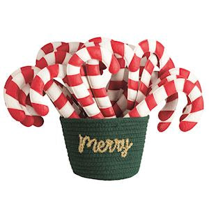 Tin Candy Cane Ornament