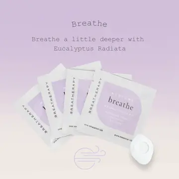 BREATHE Wearable Aroma Patch - 4pc