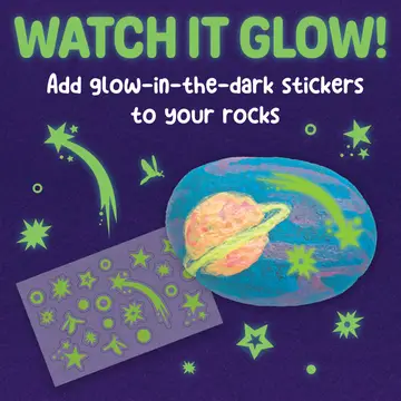 Glow in the Dark Rock Painting Kit