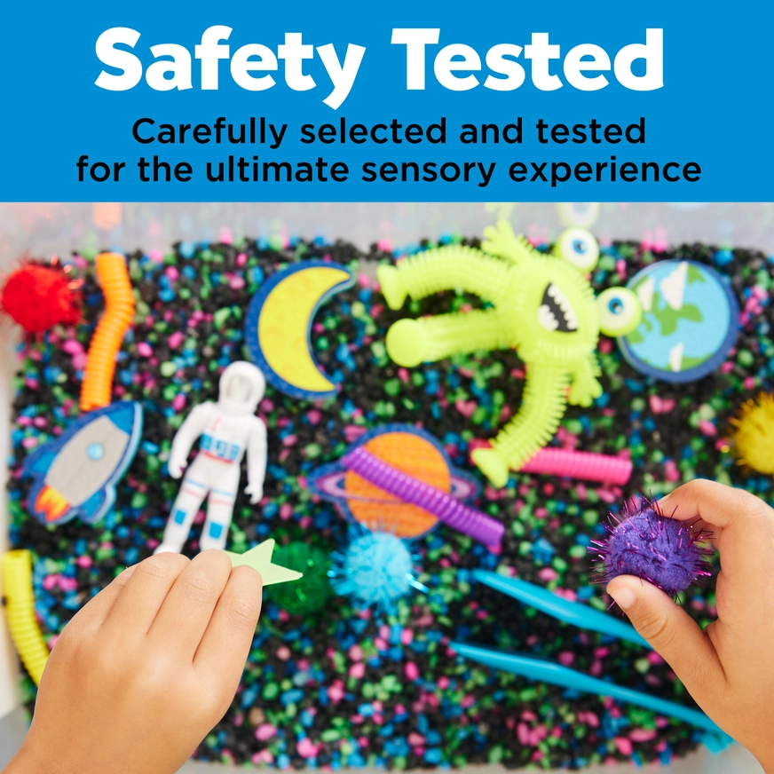 Sensory Bin Outer Space Activity Bin