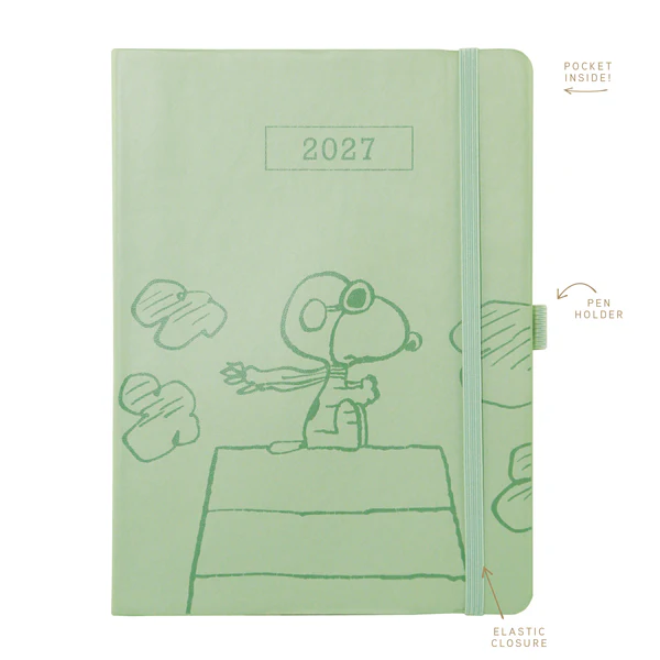 Peanuts 18-Month Vegan Leather Planner