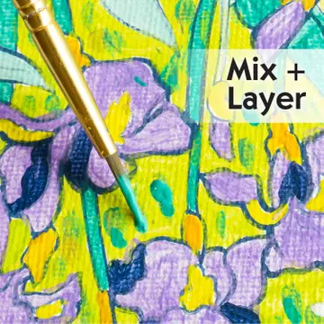 Paint By Number Museum Series – Irises