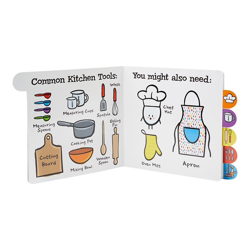 Little Chefs In The Kitchen Board Book