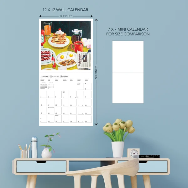 Tablescapes Wall Calendar