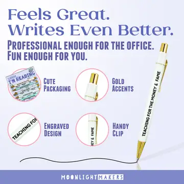 Shh, I'm Reading - Pen Set - Gift, Book Lover