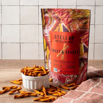 Stellar Pretzel Braids - Sweet & Sparky -12oz