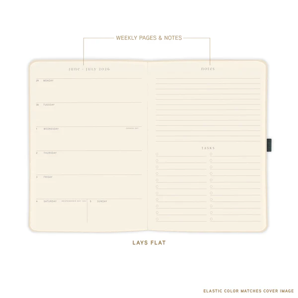 Peanuts 18-Month Hardbound Planner