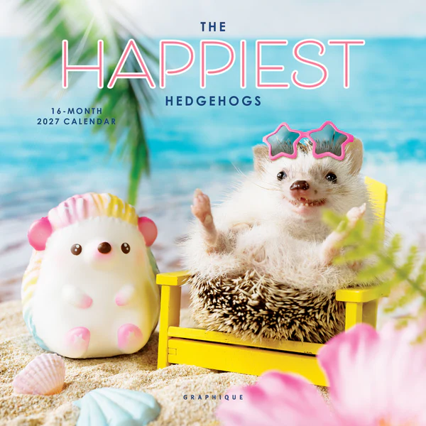The Happiest Hedgehogs Mini Calendar