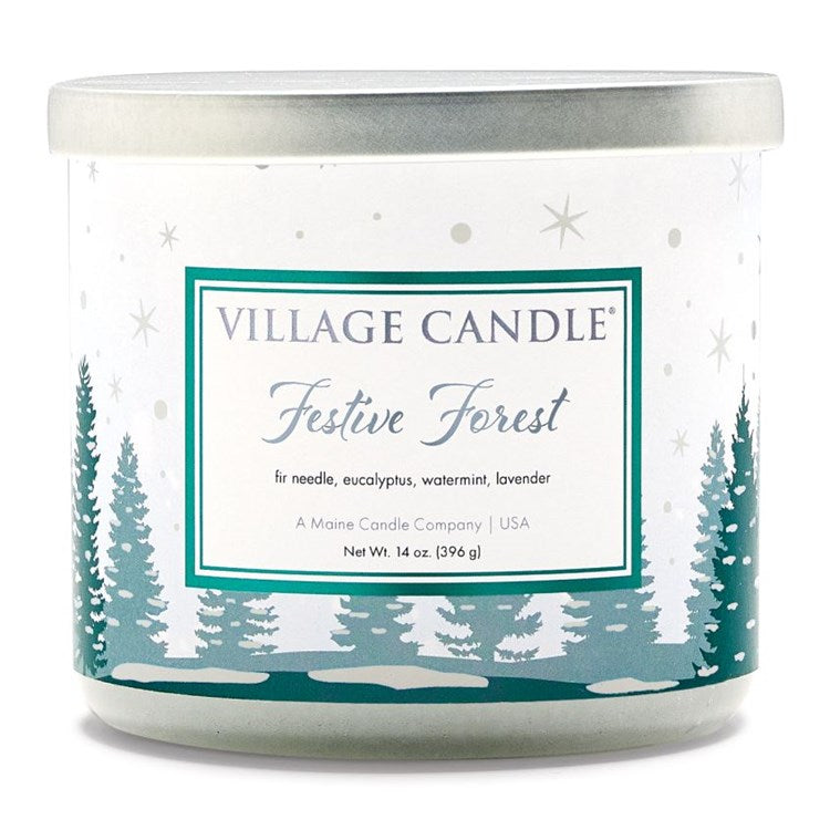 Festive Forest Luminary Candle