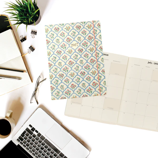 Floral 18-Month Monthly Planner