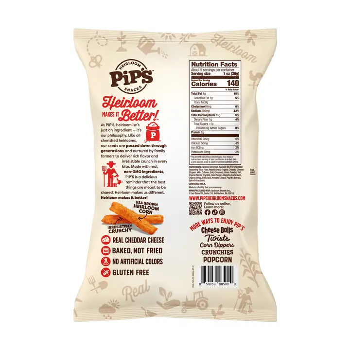 Fiery Cheddar Fries 5oz Bag
