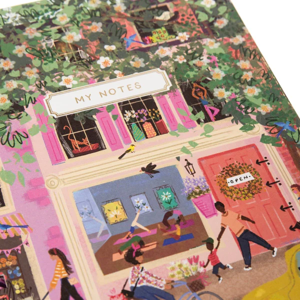Joyful Landscapes 6 x 8 Spiral Hard Cover Journal