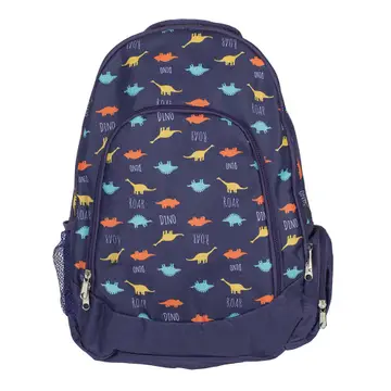 Dino Pattern Backpack & Lunchbag Set
