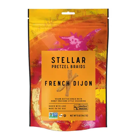 Stellar Pretzel Braids- French Dijon- 5oz
