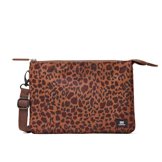 Carnaby Crossbody Bag Extra Large in Mini Leopard