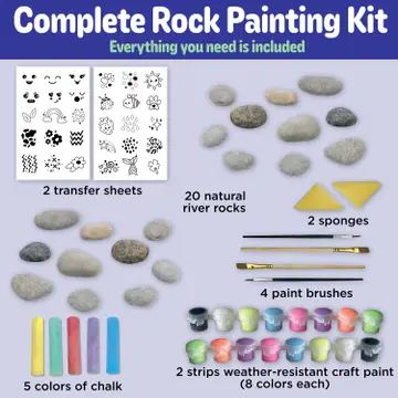 Chalk and Rock Bucket Craft Kit